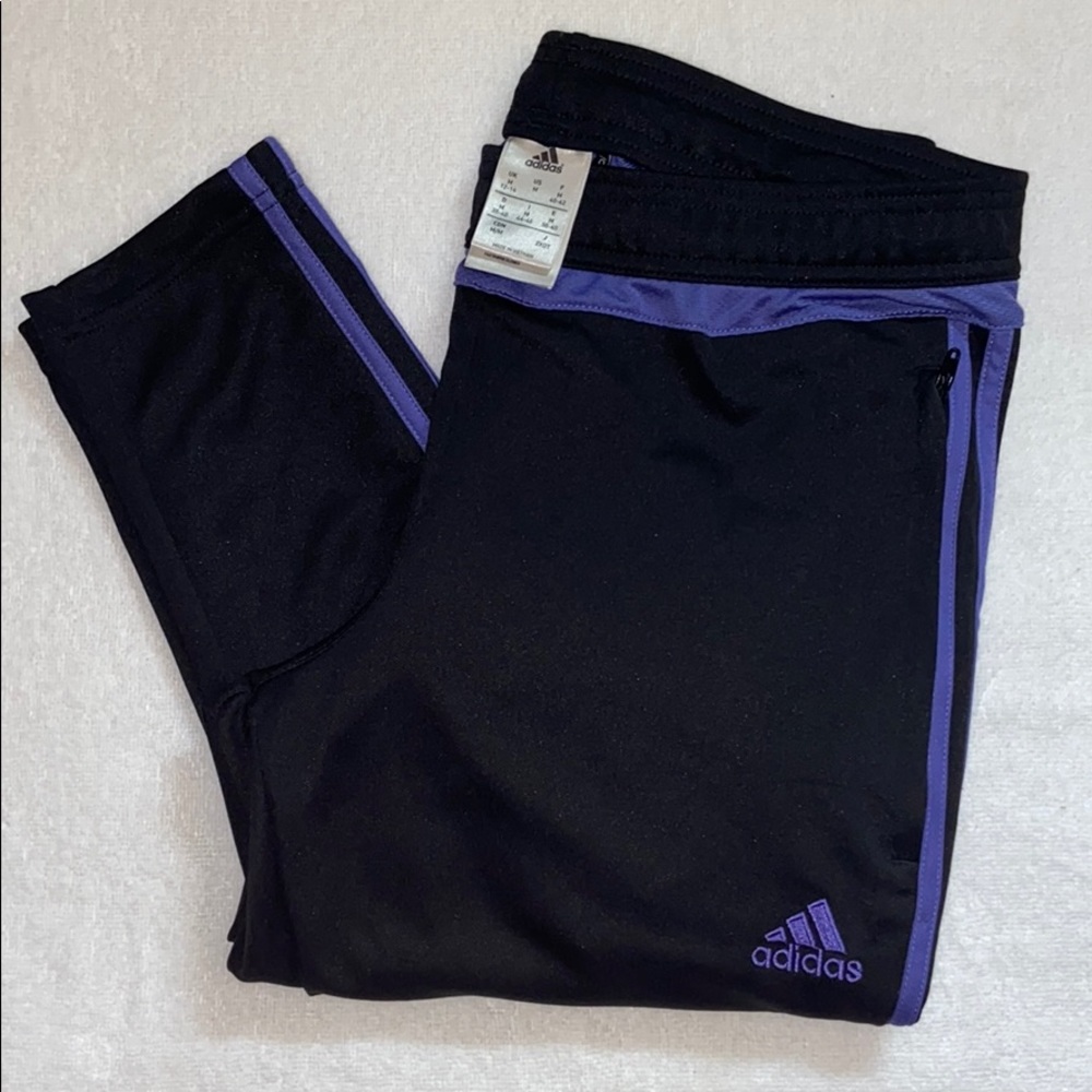 Adidas Climacool Purple and Black Track Pants